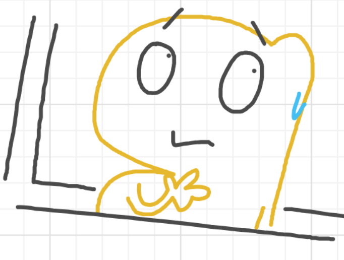 A panel from I've Been Everywhere, Man, episode nine of the Board Boards object show by Furretwalk/WalkingFurret.